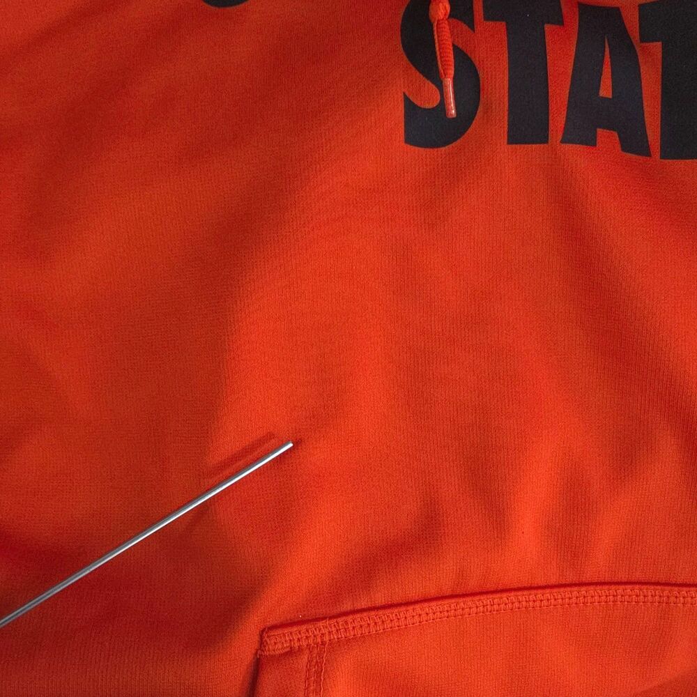 Nike Oklahoma State OSU Cowboys Hoodie Mens M Therma-Fit NCAA Football Free Ship - Picture 8 of 13